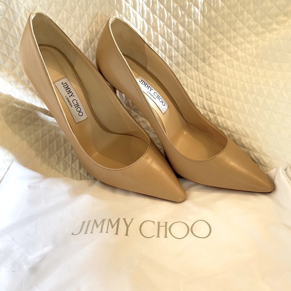 Jimmy Choo honey 100mm leather pump